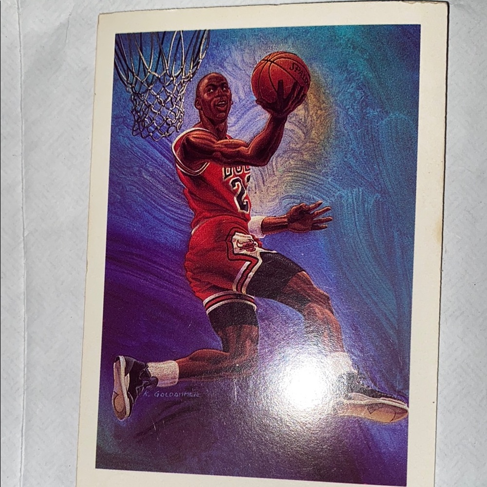 Michael Jordan NBA Hoops card#358